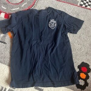 Navy Blue Kids Shirt Montessori Gifted Prep School